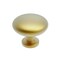 Heritage Designs Transitional Knob 118 Inch Diameter Brushed Brass Finish, 10PK R077753BBX10B - alternate 1